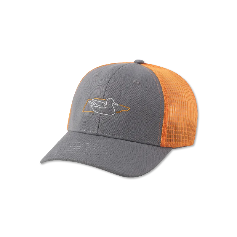 Bold graphic cap for standout fashion flair -Trucker Hat - Original Outline - Tennessee