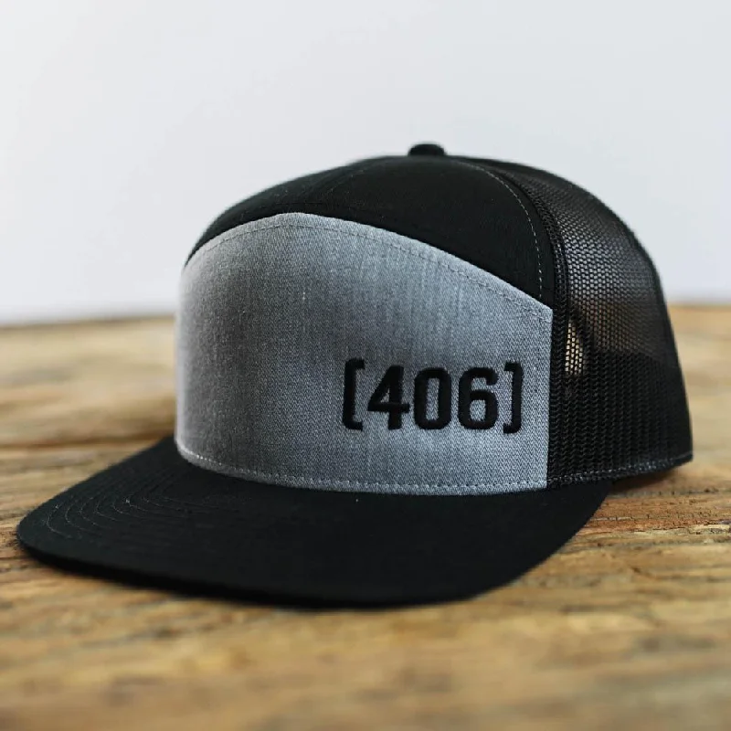 Soft cotton cap for all-day wear ease -[406] Seven Panel Hat