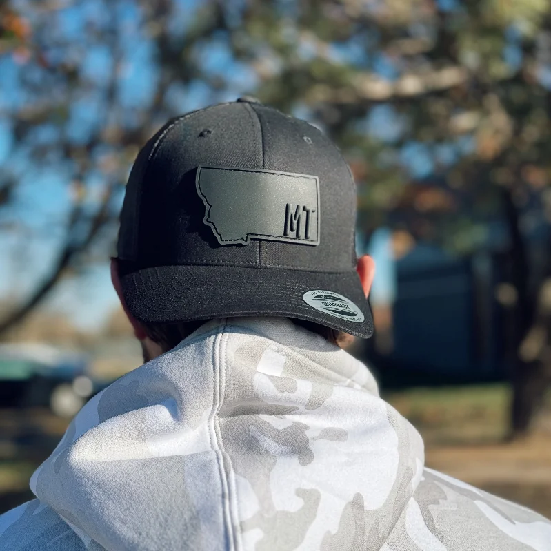 Casual denim cap for laid-back vibes -Montana Black Stealth Hat