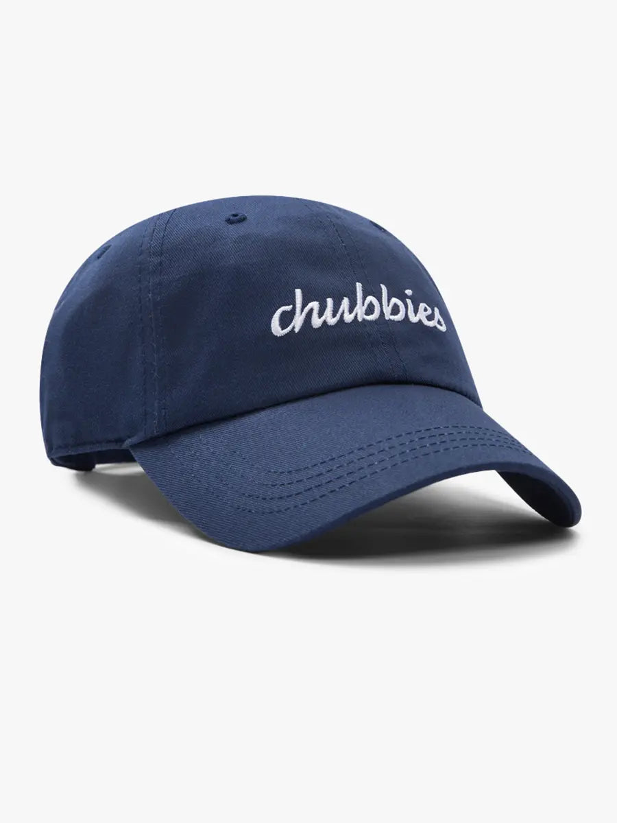 Designer dad cap for upscale casual flair -Navy Chubbies Dad Hat