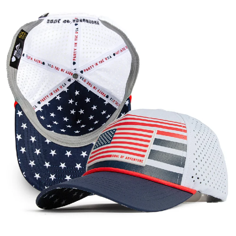 Designer dad cap for upscale casual flair -Performance Snapback | Party In The USA