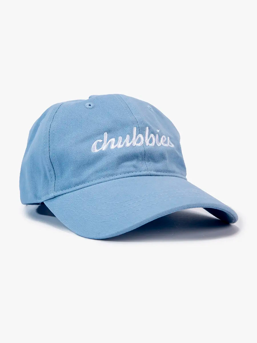 Sports team cap for game day support -Light Blue Chubbies Dad Cap