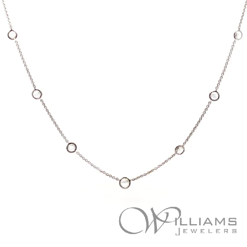 Unique necklaces and pendants with vintage-inspired designs for timeless appeal-Williams Signature 18 Karat Diamond Necklace