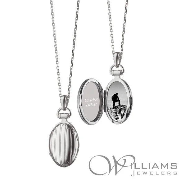 Best necklaces and pendants with matching earrings for a coordinated, elegant look-Monica Rich Kosann Sterling Silver Necklace