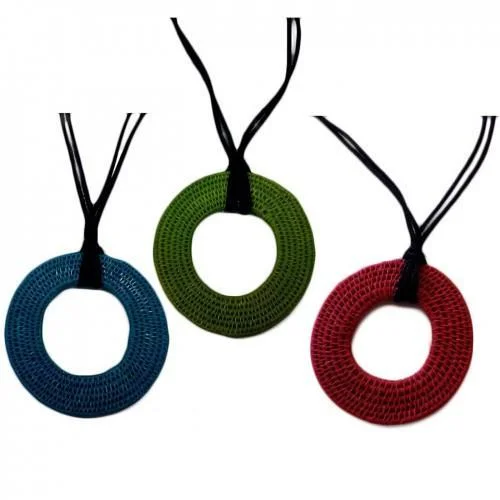 Best necklaces and pendants with layered designs for a chic, stacked look-Swazi Circle Necklace