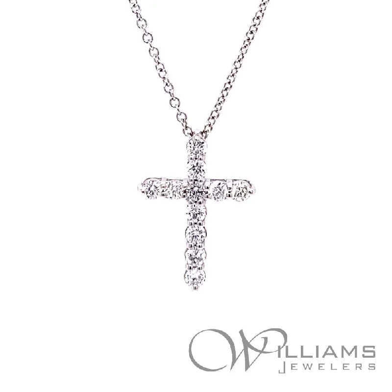 Unique necklaces and pendants with gemstones for a colorful and vibrant statement-Williams Signature 14 Karat Diamond Necklace