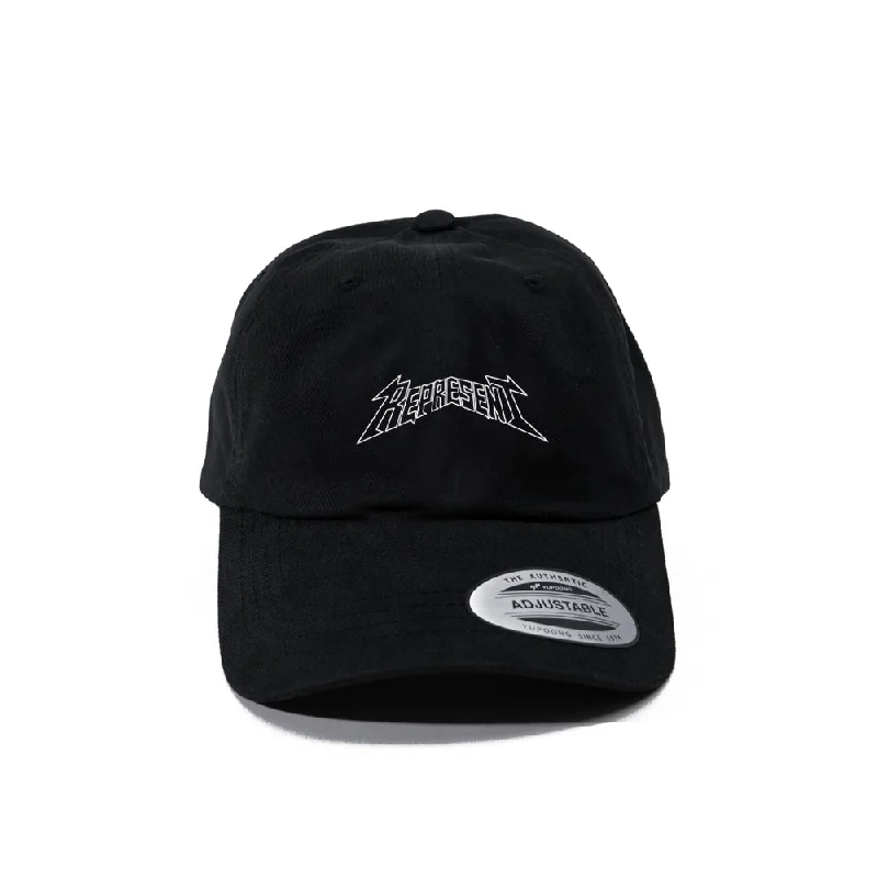 Bright neon cap for bold visibility needs -Unleashed Classic Dad Hat [BLACK] NO OTHER SERIES