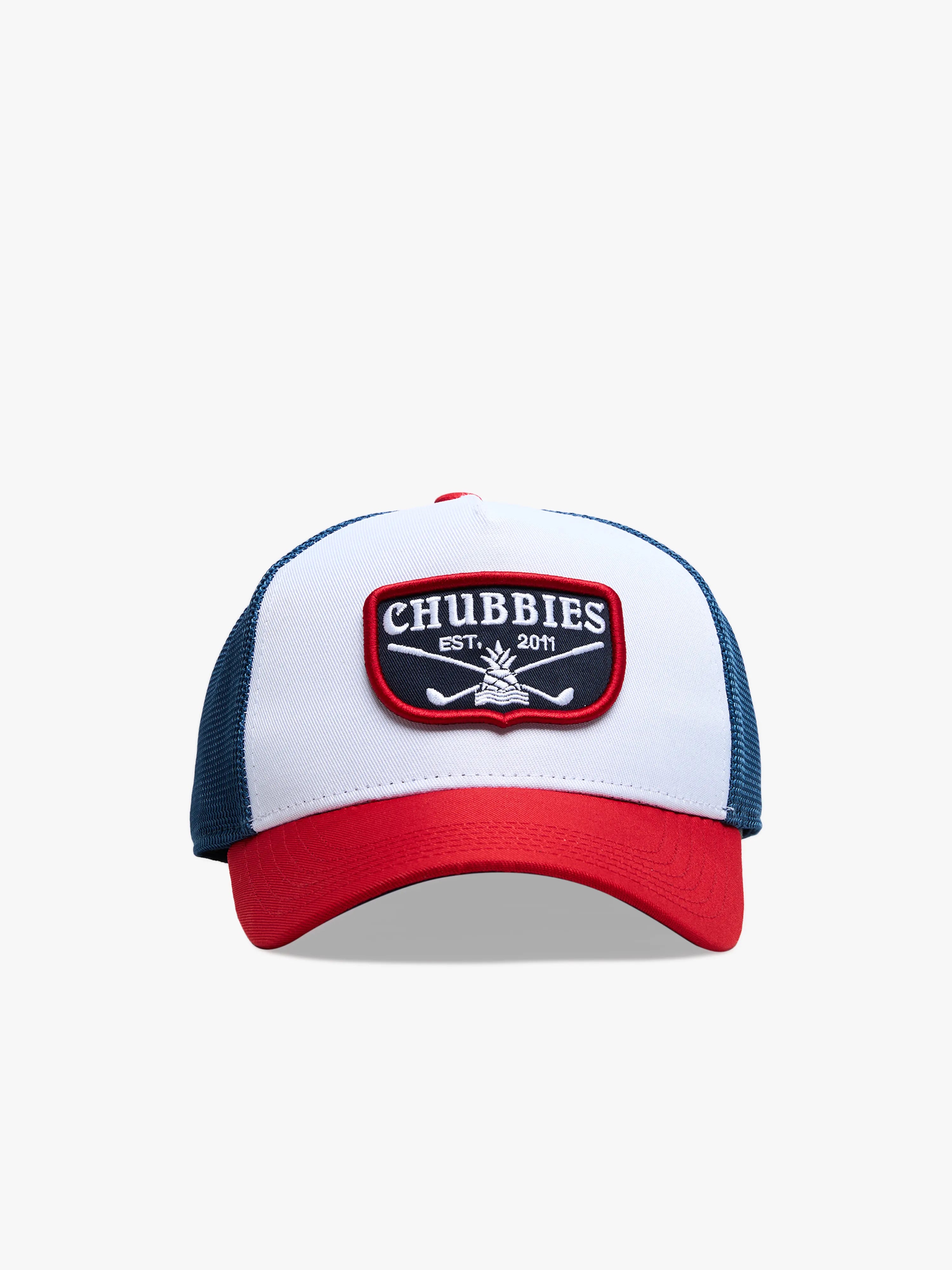 Fitted cap for snug personalized fit -The Club (Trucker Hat)