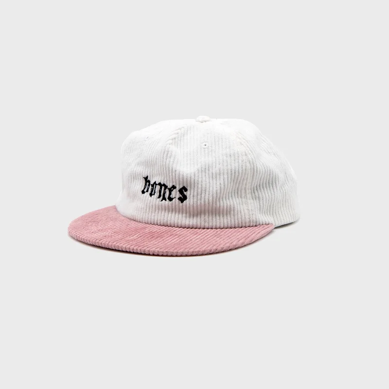 Retro cap with 80s-inspired color blocks -Bones clubSTEEZE Cap - Pink Two Tone