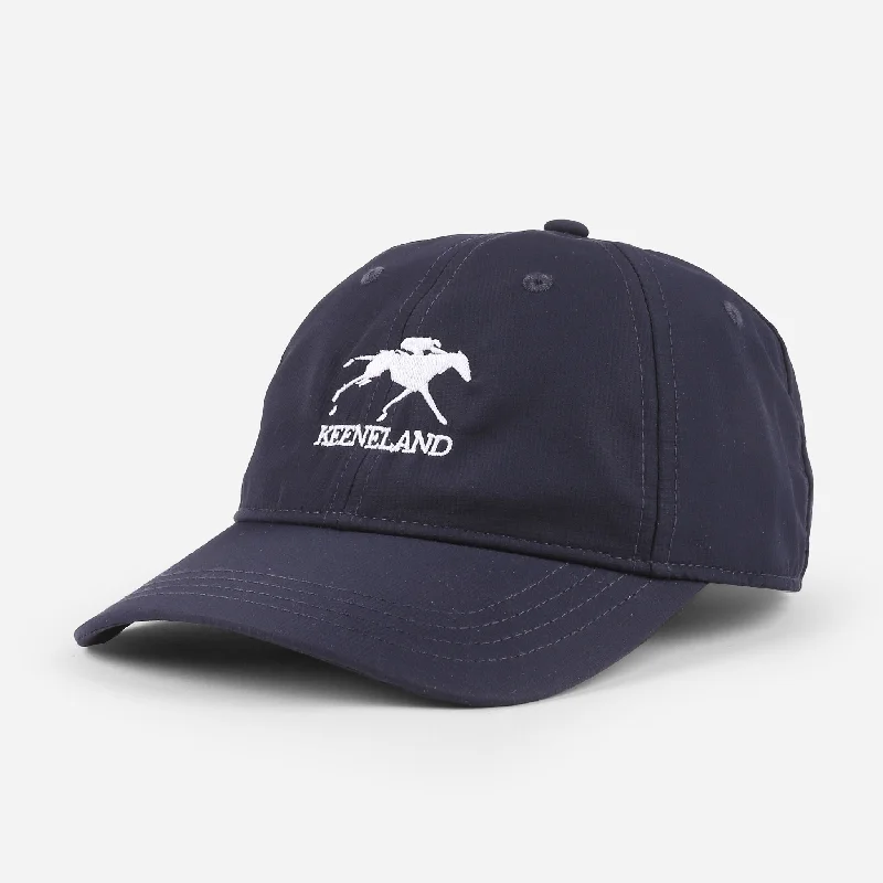 Camouflage dad cap for subtle outdoor blend -Ahead Keeneland Women's Maddie Textured Poly Cap