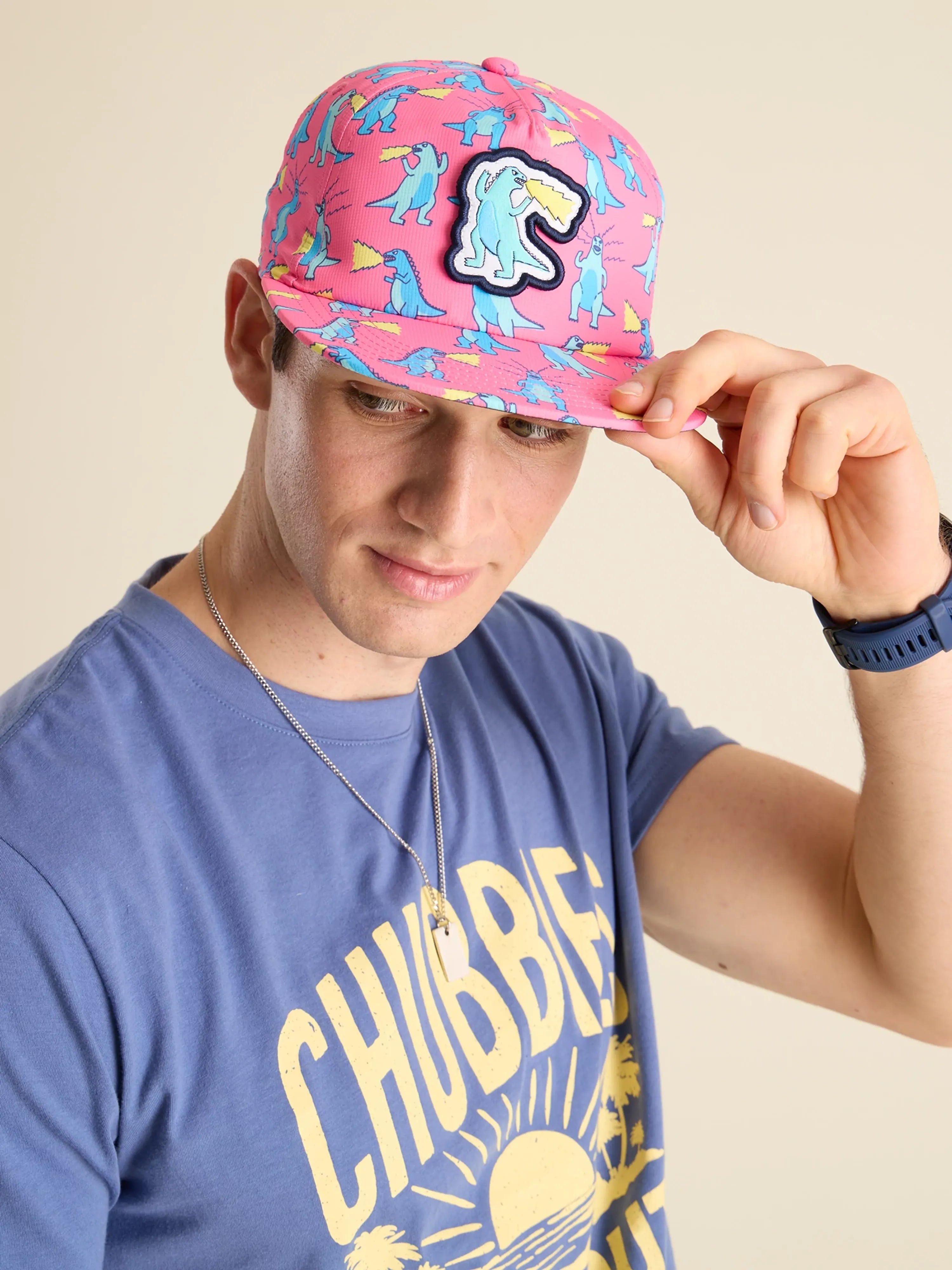 Trucker cap with retro patch design -The Hear Me Roar (Core Hat)