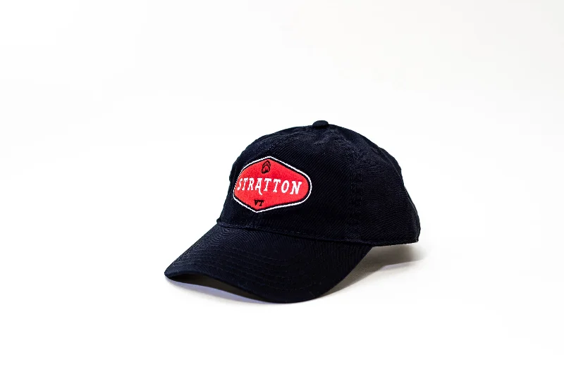 Fitted baseball cap for team uniform fit -Stratton Adult Baseball Cap