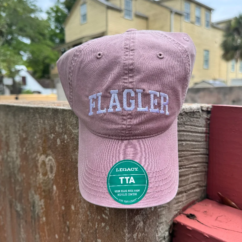 Canvas baseball cap for long-lasting wear -Dusty Rose TTA Flagler Hat