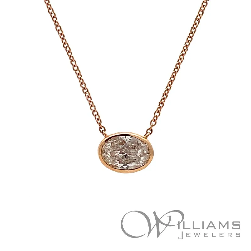 Necklaces and pendants with sun and moon motifs for a celestial-inspired design-Williams Signature 18 Karat Diamond Necklace