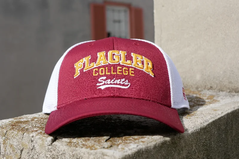 Lightweight sports cap with UV protection -Everyday Trucker Flagler College Saints Hat