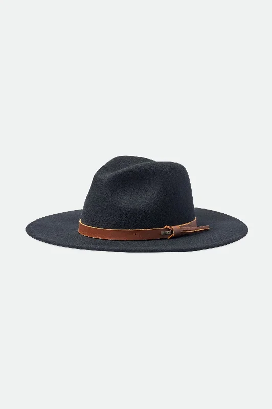 Vintage washed cap for faded cool look -Field Proper Hat - Black