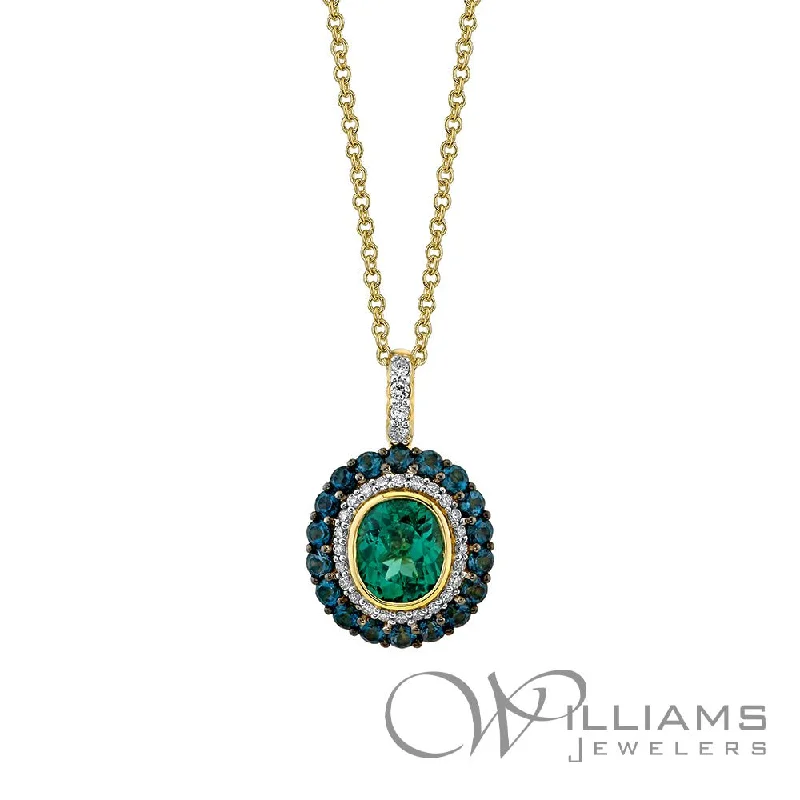 Best necklaces and pendants with crystal accents for a sparkling and elegant style-Sloane Street 18 Karat Tourmaline Necklace