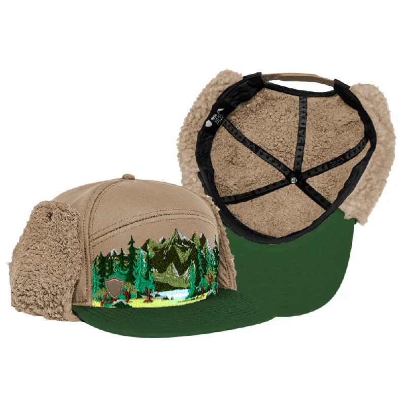 Minimalist mesh cap for airy lightweight feel -Special Edition Billed Trapper Hat | Tree Day PreOrder