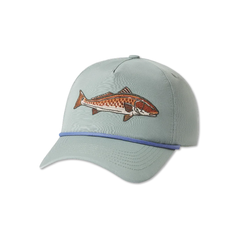 Camo snapback cap for bold woodland style -Youth Ensenada Rope Hat - Wildlife - Redfish