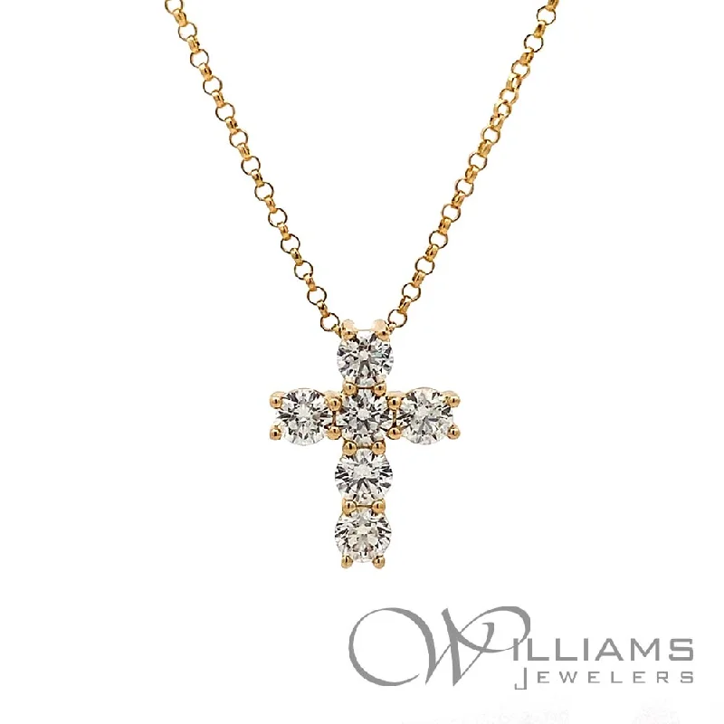 Beautiful necklaces and pendants with diamond-encrusted designs for maximum sparkle-Williams Signature 18 Karat Diamond Necklace