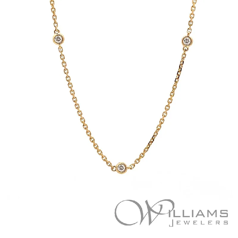 Best necklaces and pendants with emerald gemstones for a rich, sophisticated design-Williams Signature 18 Karat Diamond Necklace