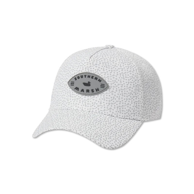 Mesh dad cap for ventilated hot days -Performance Hat - Pass Rush