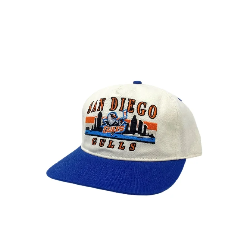 Sports fan cap with bold team colors -San Diego Gulls X Celly Skyline Snapback