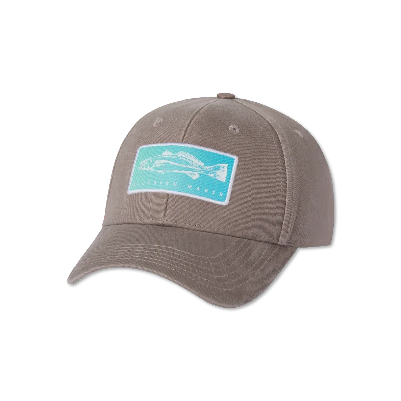 Classic cap with curved bill silhouette -Washed Hat - Trout Fade