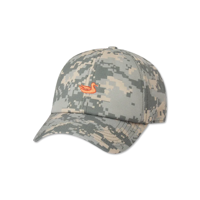 Denim snapback cap for casual cool edge -Performance Hat - Digital Camo