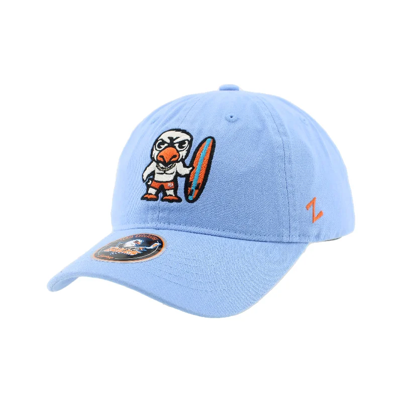 Designer cap for high-end brand appeal -San Diego Gulls Tokyodatchi Surf Adjustable Hat