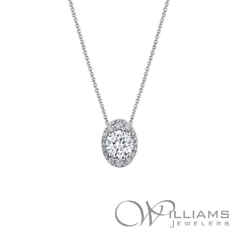 Stunning necklaces and pendants with aquamarine stones for a serene effect-Tacori 14 Karat Diamond Necklace