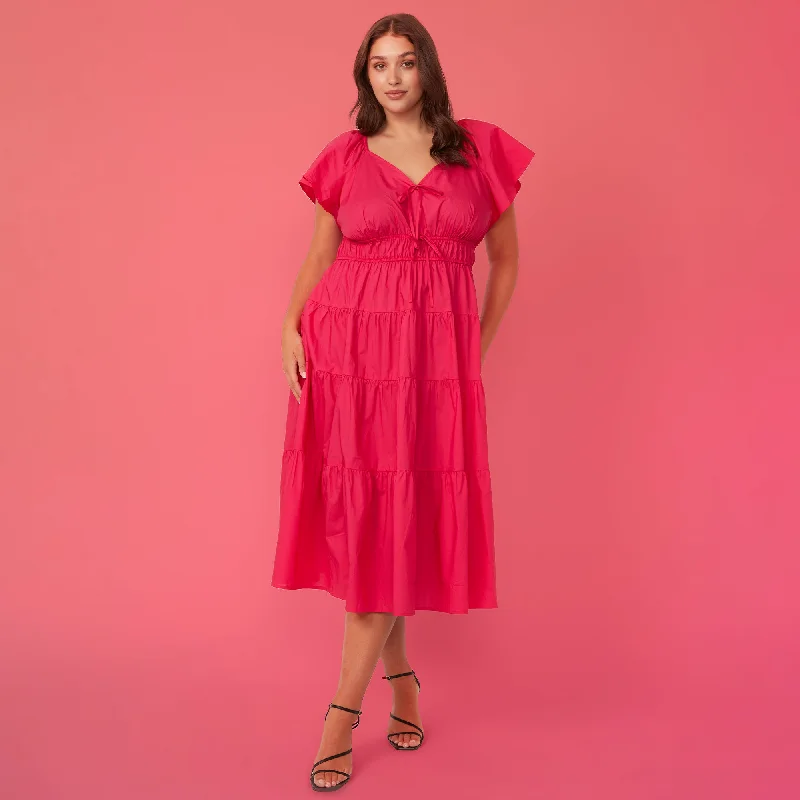 Plus size dresses for bold looks stand out -Ana Midi Dress