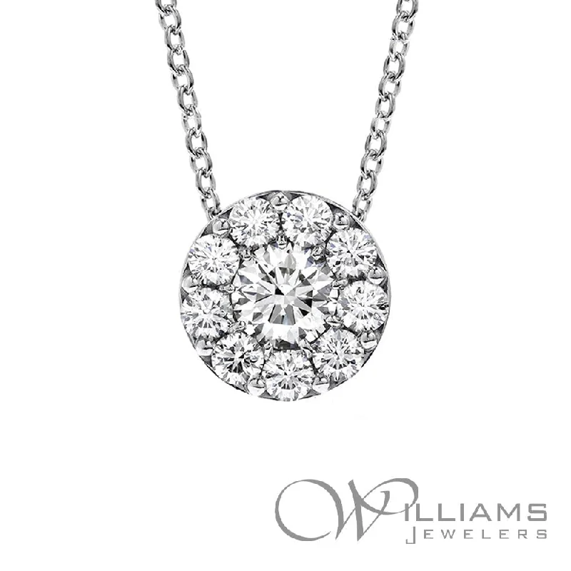 Elegant necklaces and pendants with gold chains for a chic, timeless appearance-Hearts On Fire Fulfillment 18 Karat Diamond Necklace