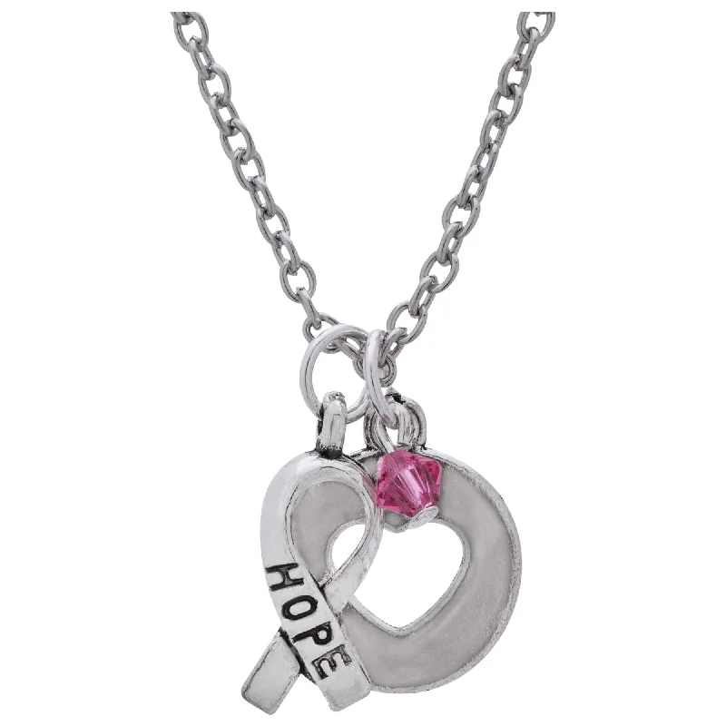 Best necklaces and pendants with crystal accents for a sparkling and elegant style-Hope & Love Necklace