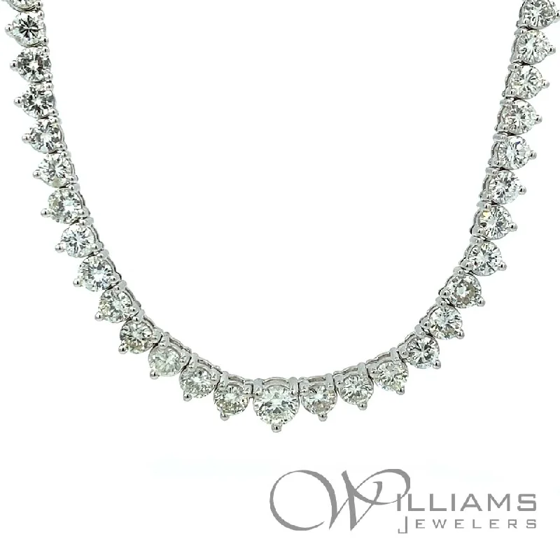 Stunning necklaces and pendants with ruby gemstones for a luxurious red hue-Williams Signature 14 Karat Diamond Necklace