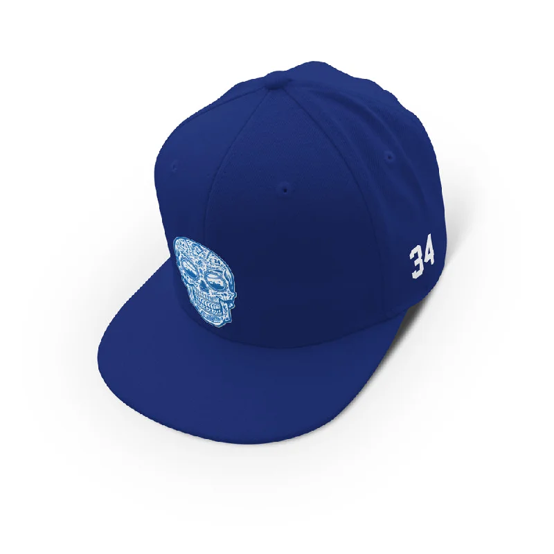 Team logo cap for loyal fan support -LA Calavera Classic Wool Snapback Hat [PANTONE 294] LA CHAMPIONS