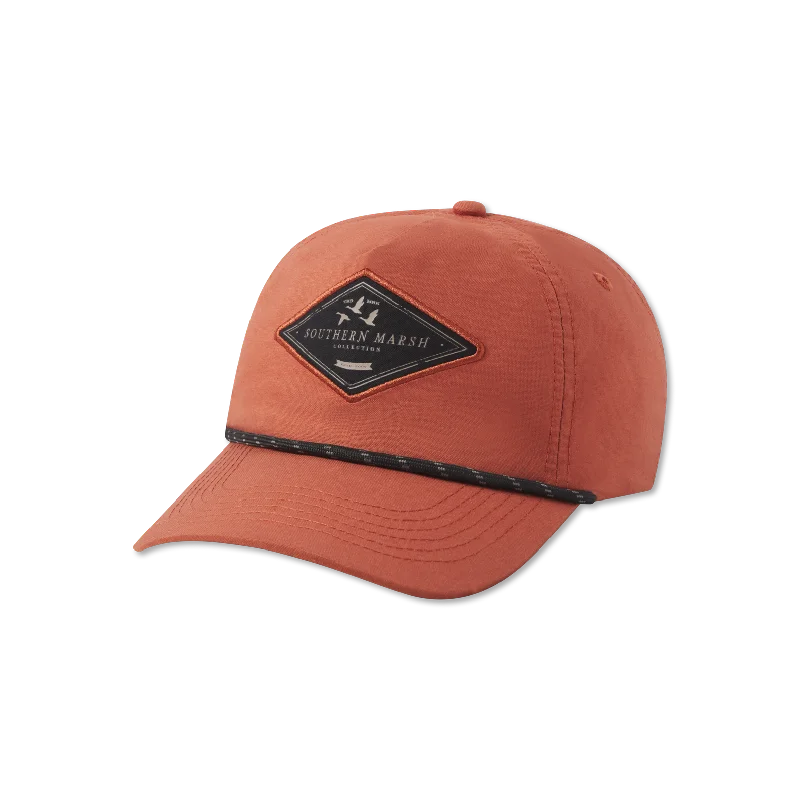 Bright neon cap for bold visibility needs -Ensenada Rope Hat - Duck Patch