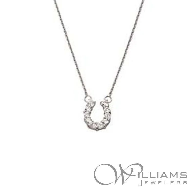 Necklaces and pendants with geometric pendants for a clean, contemporary design-Roberto Coin Tiny Treasures 18 Karat Diamond Necklace