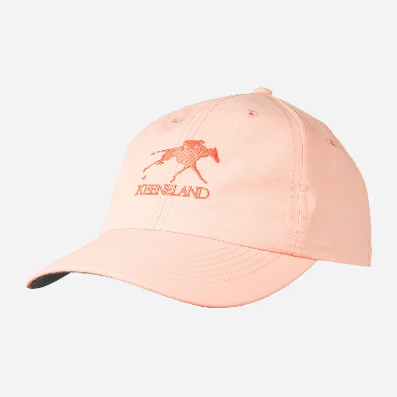 Soft cap for sensitive scalp comfort -Imperial Keeneland Stacked Logo Performance Cap