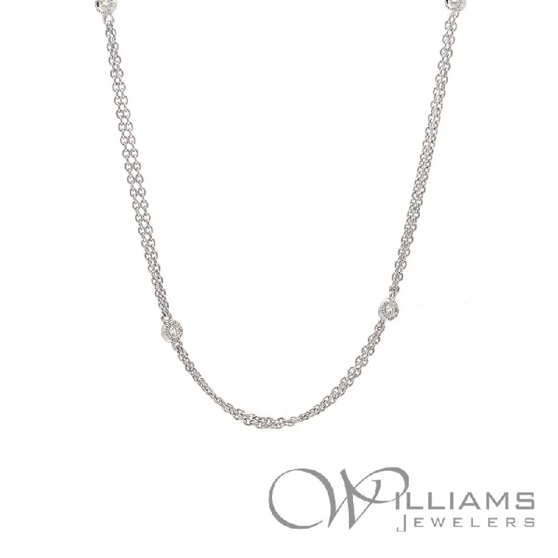 Best necklaces and pendants with black diamonds for an edgy, bold statement-Williams Signature 14 Karat Diamond Necklace