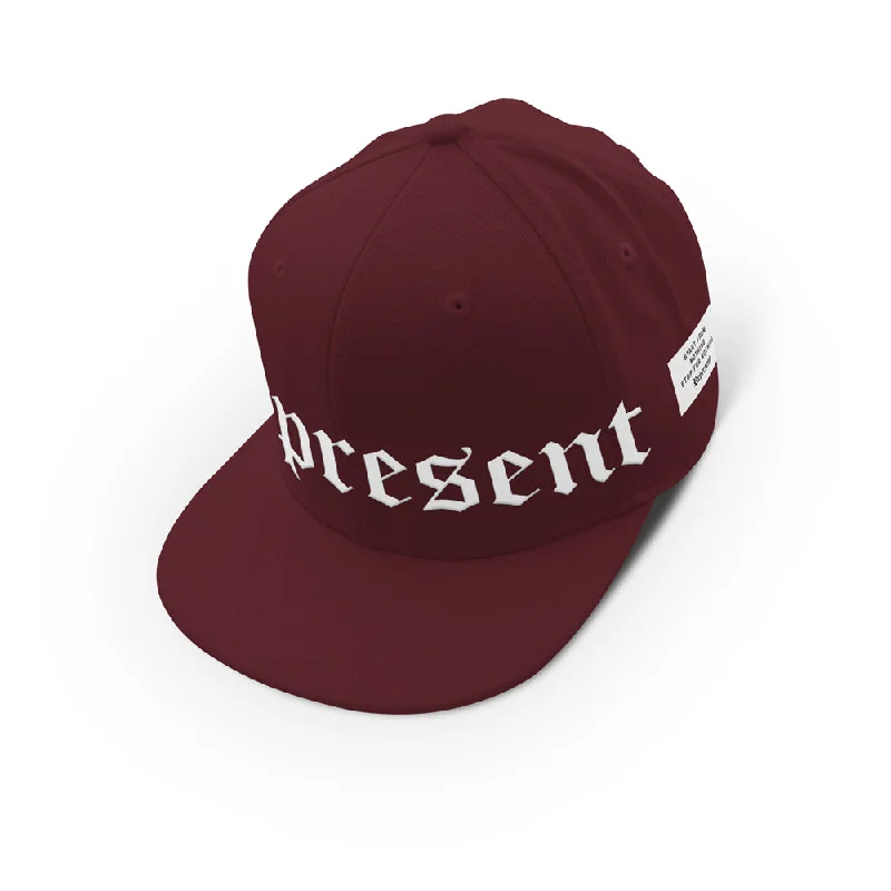 Designer dad cap for upscale casual flair -It's XLARGE 5-Panel Classic Snapback [MAROON] LIMITED EDITION