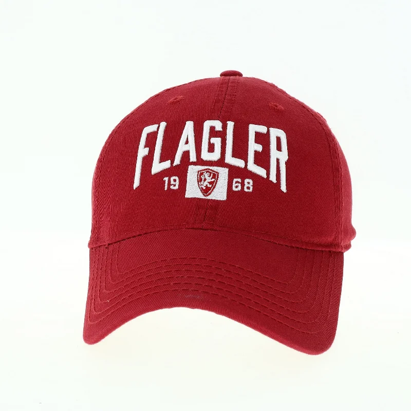 Embroidered logo cap for team spirit Pride -Flagler 1968 Relax Twill Hat