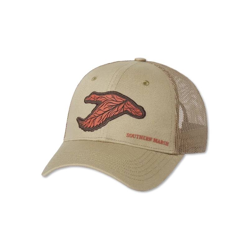 Classic cap with subtle tonal embroidery -Trucker Hat - Delta Duck