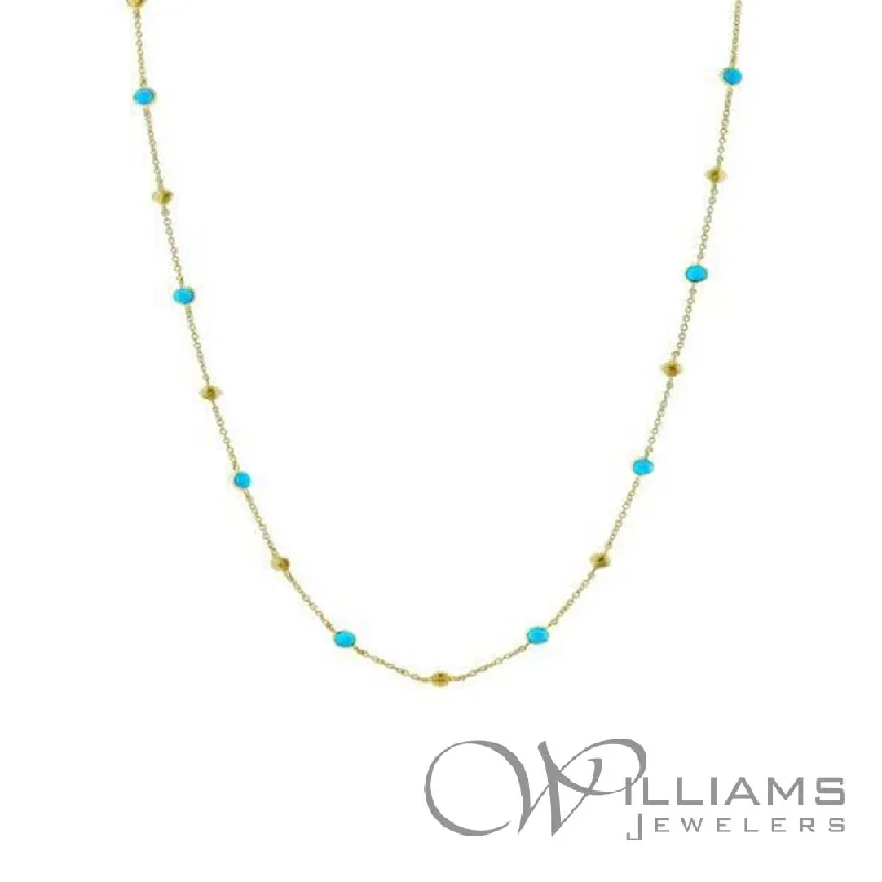 Elegant necklaces and pendants with gold chains for a chic, timeless appearance-Sloane Street 18 Karat Topaz Necklace