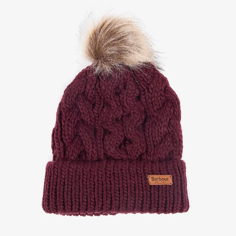 Affordable cap for budget-friendly headwear options -Barbour Penshaw Cable Beanie