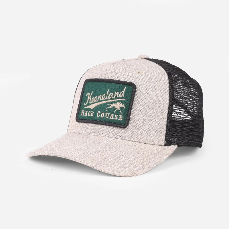 Canvas dad cap for rugged daily style -Legacy Keeneland Roadie Trucker Cap