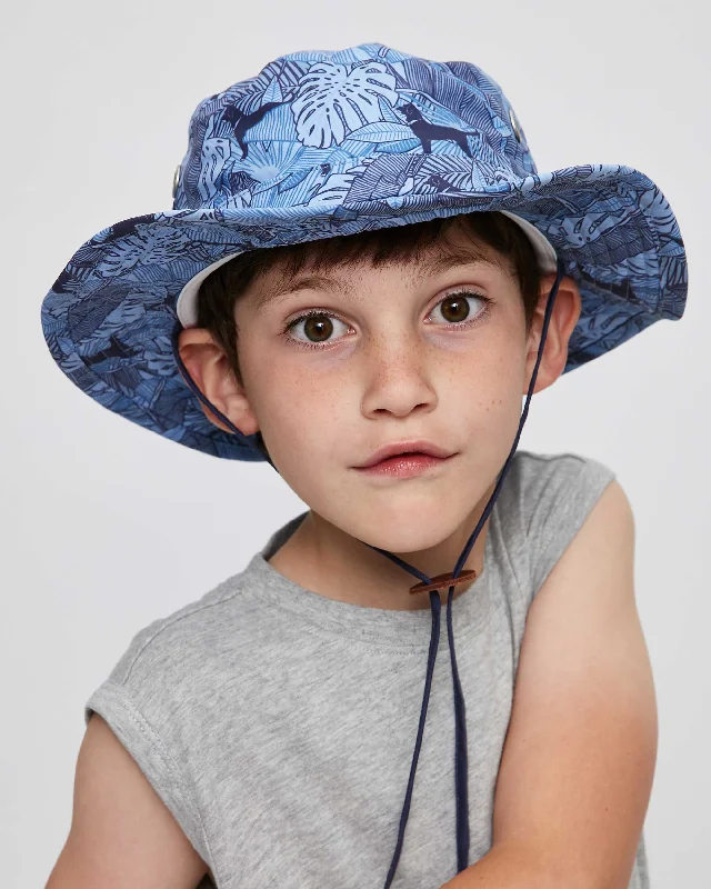 Affordable cap for budget-friendly headwear options -Lil Kids Tropics Safari Hat