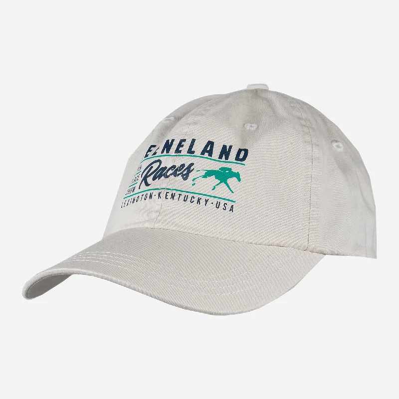 Designer cap for high-end brand appeal -Ahead Keeneland Newport Twill Cap