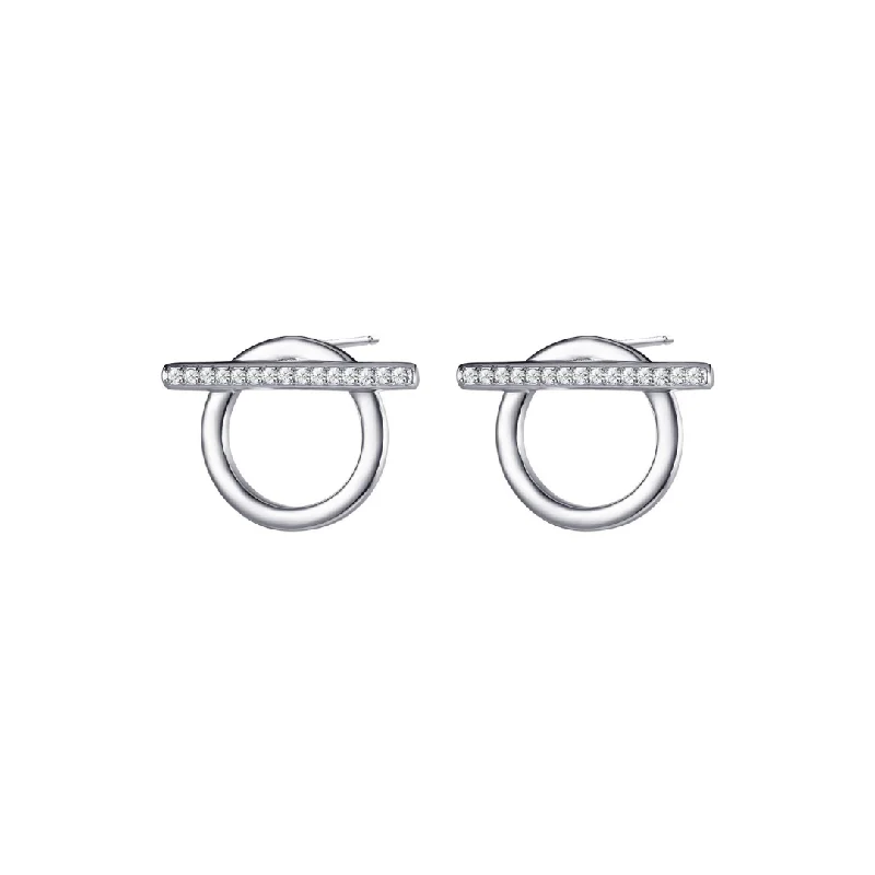 Hoop earrings with oversized pearl accents for a statement-making look-Aritzia Earrings