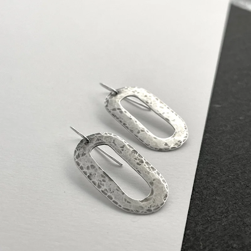 Best hoop earrings with Swarovski crystals for added sparkle and luxury-Connections Earrings